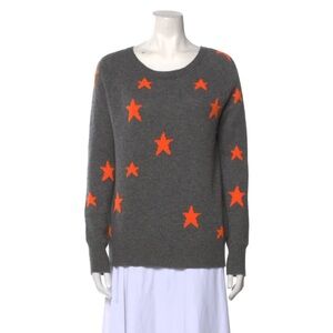 360 Cashmere Printed Sweater, Size XS